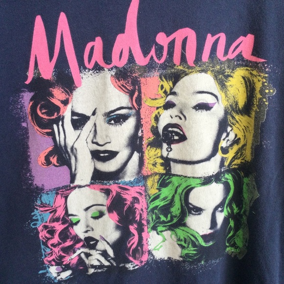 Madonna Rebel Tour 2015 Large T-Shirt Canada - Picture 2 of 8